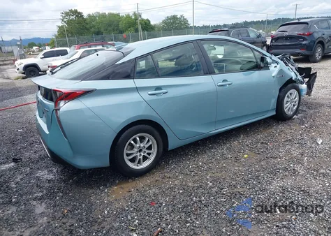 2017 Toyota Prius Two from USA, damaged, VIN JTDKBRFU1H3037778